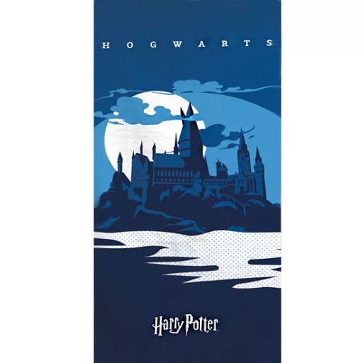 🧙♂️ Serviette de bain Harry Potter – Poudlard (Séchage rapide)
