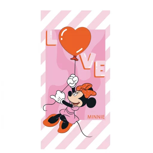 💖 Serviette de bain Disney Minnie – Love