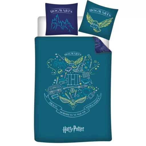 🧙♂️ Housse de couette Harry Potter Dreamscape – 140×200 cm + taie 63×63 cm