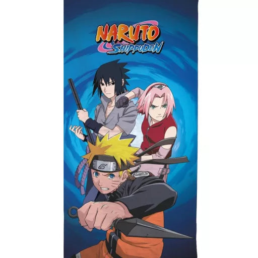 🌀 Serviette de bain Naruto – Ninja Way