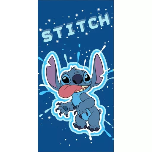 🌌 Serviette de bain Disney – Lilo & Stitch "The Star Dog Galaxy"