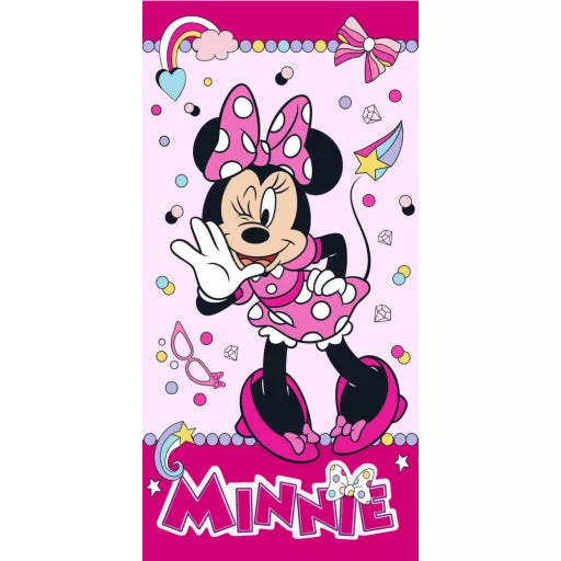 🎀 Serviette de bain Disney – Minnie Amusante