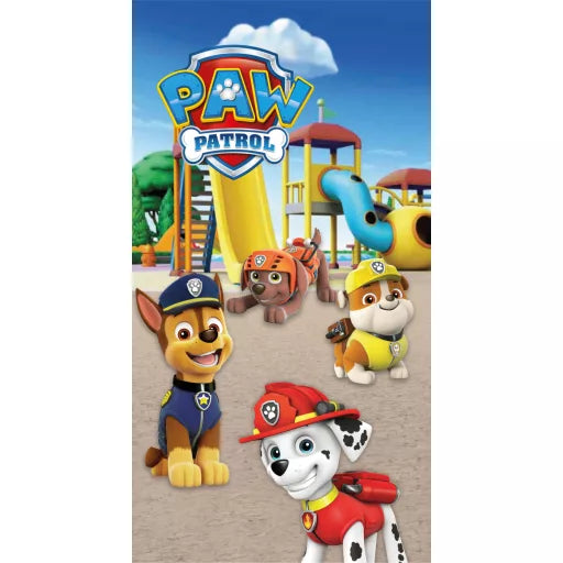 🐶 Serviette de bain Paw Patrol – Playground
