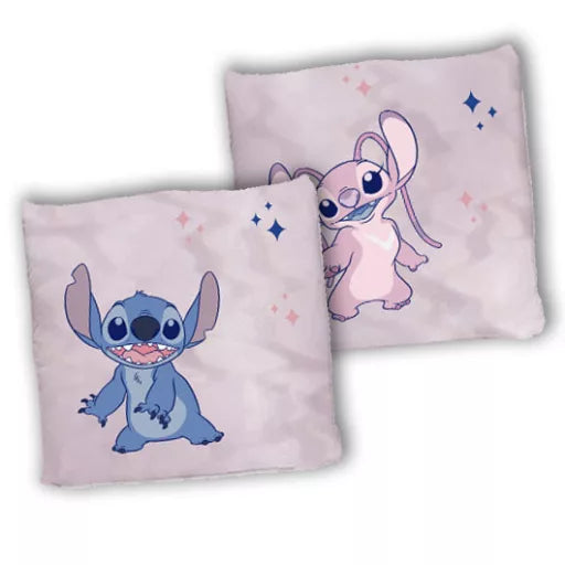 đž Coussin dĂ©coratif â Lilo & Stitch : Le Chien Ătoile rose â 40 Ă 40 cm