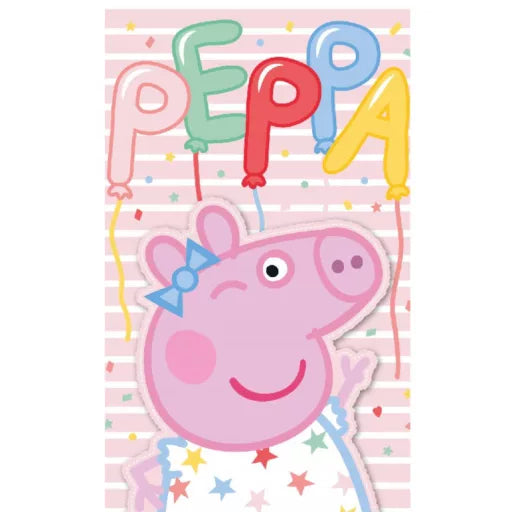 🐷 Serviette Peppa Pig – 30x50 cm