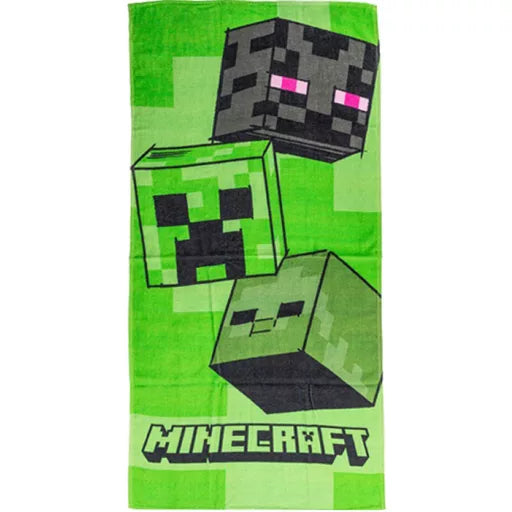 👾 Serviette de bain Minecraft – Mobs