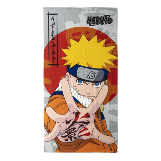 🌀 Serviette de bain Naruto – Jutsu
