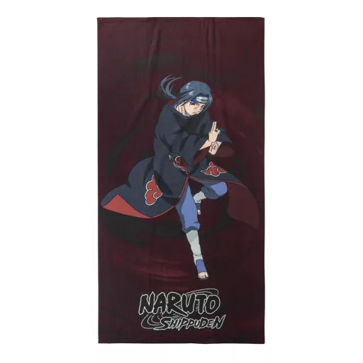 🌑 Serviette de bain Naruto – Itachi