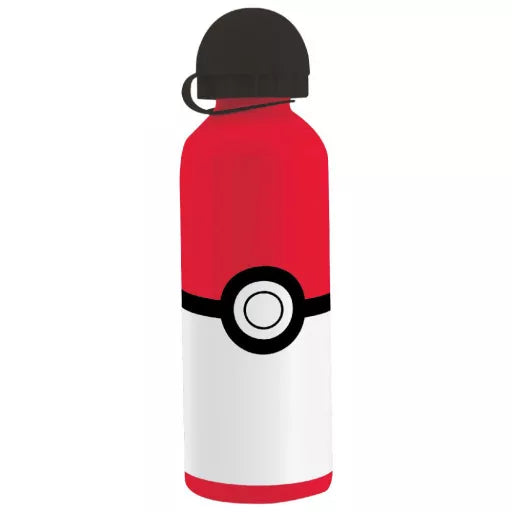 ⚡ Bouteille Pokémon Pokéball en aluminium avec bouchon – 500 ml