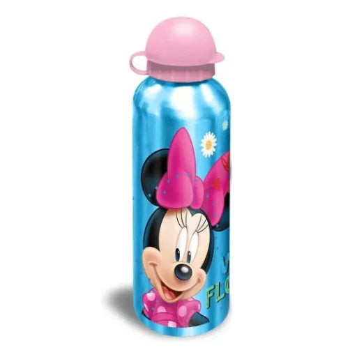 🌸 Bouteille Disney Minnie Flower en aluminium – 500 ml