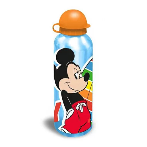 🌈 Bouteille Disney Mickey Rainbow en aluminium – 500 ml