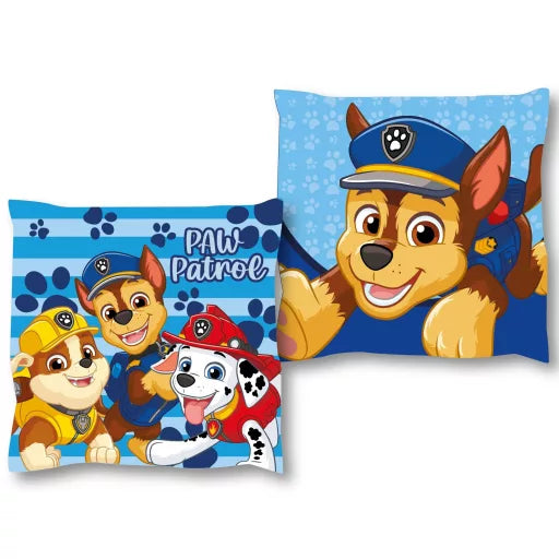 🐾 Coussin décoratif – Pat' Patrouille « Bay Buddies » – 38 cm