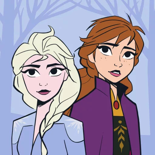 ❄️ Serviette Magique Disney Frozen – 30x30 cm