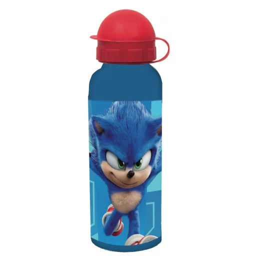🌀 Bouteille Sonic the Hedgehog Speed en aluminium avec bouchon – 520 ml