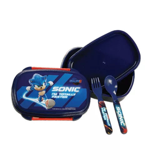 🌀 Coffret sandwich Sonic Faster + couverts