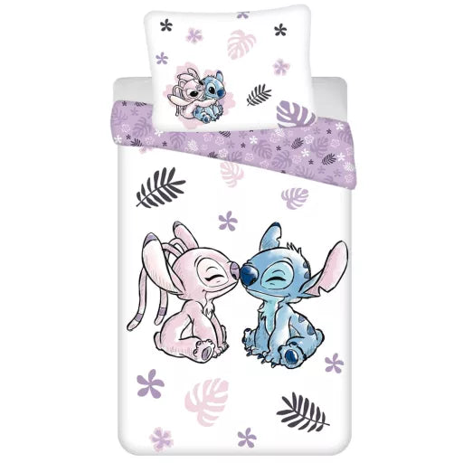 🌺 Housse de couette Disney Lilo et Stitch Boojiboo – 140×200 cm + taie 70×90 cm