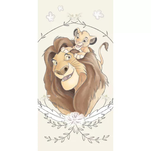 🦁 Serviette de bain Disney Le Roi Lion – Simba