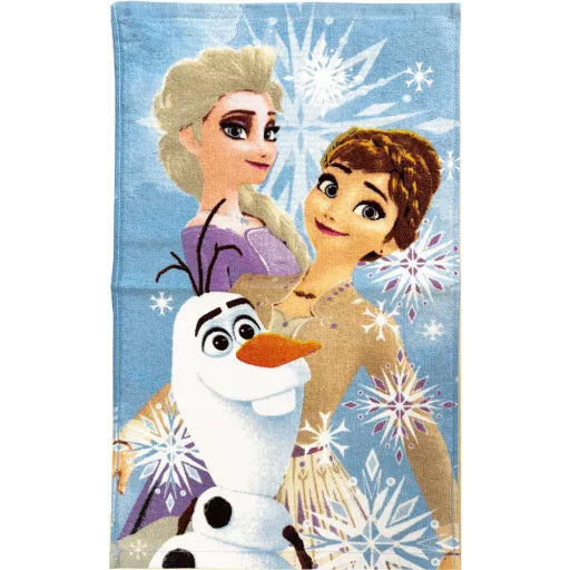 ❄️ Serviette Disney Frozen – Olaf et les Sœurs – 30x50 cm