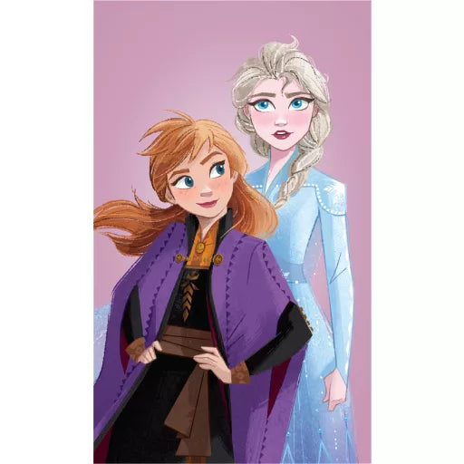 ❄️ Serviette Frozen Grace – La Reine des Neiges – 30x50 cm