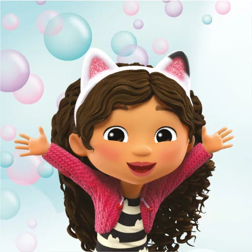🏡 Serviette de toilette Bubbles – Gabby’s Dollhouse – 30x30 cm