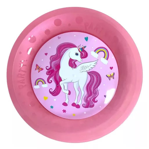 🦄 Lot de 2 assiettes plates Licorne Unikornis – 21 cm