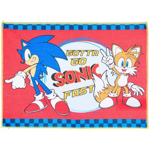 🌀 Serviette Sonic the Hedgehog – Gotta Go – 40x30 cm