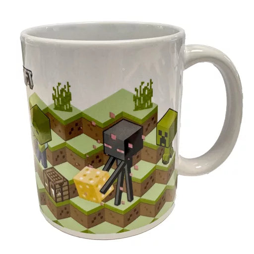💥 Mug en porcelaine Minecraft – TNT Boom – 325 ml