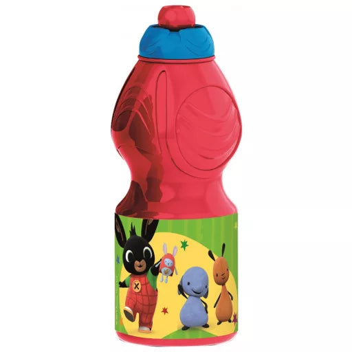 🐰 Bouteille de sport Bing Waving en plastique – 400 ml