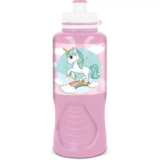🦄 Bouteille de sport Unicorn – Gamme Unikornis en plastique – 430 ml