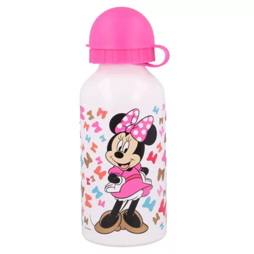 🎀 Bouteille Disney Minnie Feel Good en aluminium avec bouchon – 400 ml