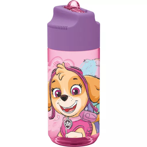 🐾 Bouteille Paw Patrol Sketch Hydro en plastique avec paille – 430 ml