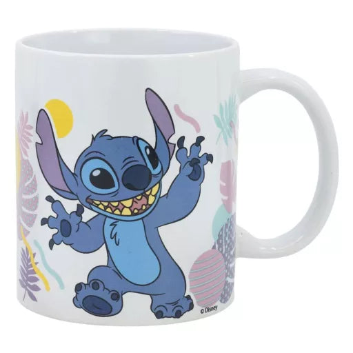 🌴 Mug en porcelaine Disney Lilo & Stitch – Hawaïenne, le chien étoile – 325 ml