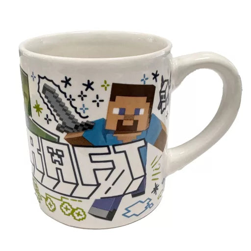 🧭 Mug en porcelaine Minecraft – Explore More – 235 ml