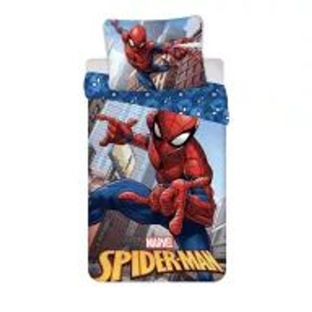 🕷️🛏️ Parure de lit enfant Spiderman – Blue🌟
