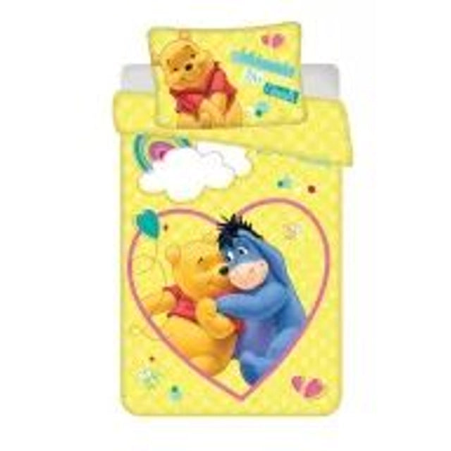 🐻🍯 Parure de lit enfant Disney Winnie l’ourson – Smile 🌼✨