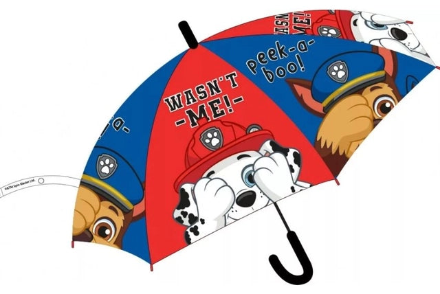 Parapluie Transparent Pat’Patrouille – Ø74 cm de Sauvetage pour Petits Chiots Courageux ☔🐶
