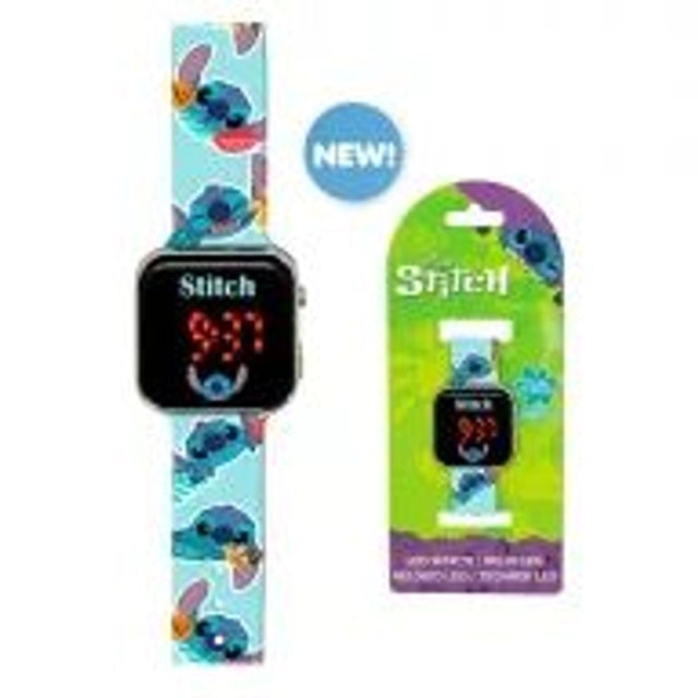 Montre Digitale LED Lilo & Stitch Leaf â LâHeure des Aventures Exotiques a SonnĂ© ! đŸđĄ