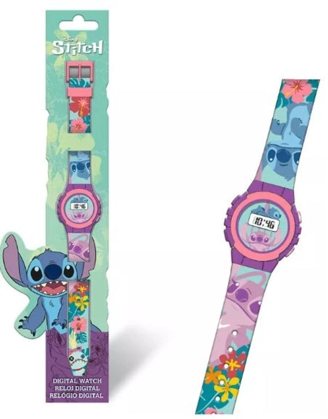 Montre Digitale Lilo & Stitch â LâHeure des Aventures HawaĂŻennes ! đŸđș