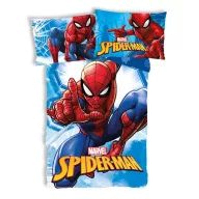 🕷️🛏️ Parure de lit enfant Spiderman – Webmaze🌟