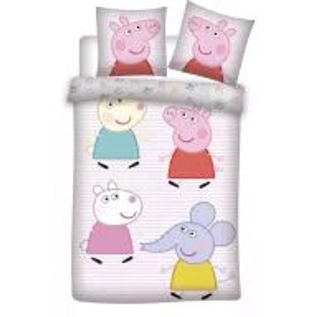 🐷 Parure de lit enfant Peppa Pig Little Friends🌙