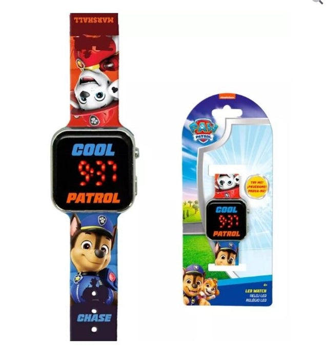 Montre Digitale LED PatâPatrouille â LâHeure des Missions est ArrivĂ©e ! đ¶đĄ