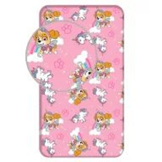 🐾 Drap-housse Pat' Patrouille – Skye Unicorn Dreams✨💖