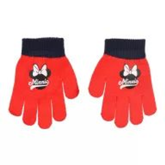 🐱 Gants Enfant Disney Minnie Bow Red