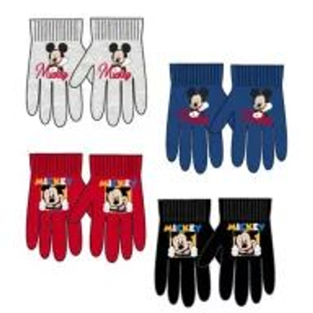 🐭 Gants pour enfants Disney Mickey Hi! – Lot de 4