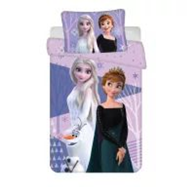 ❄️👑 Parure de lit enfant Disney Frozen – Purple🛏️💜