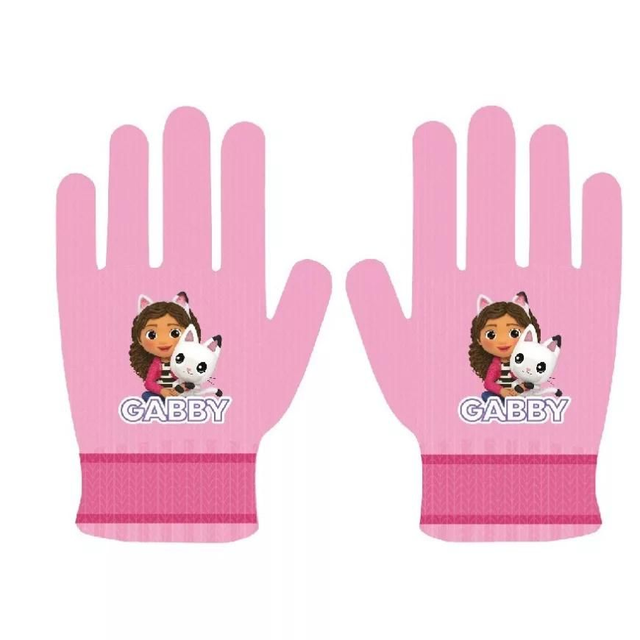 🐾 Gants Enfant Gabby's Dollhouse Light Pink