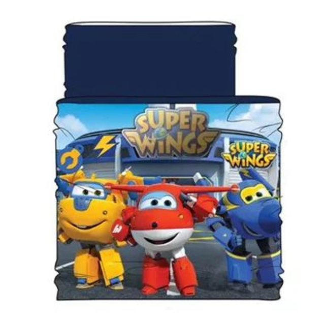 🛩️ Snood Enfant Super Wings – Blue
