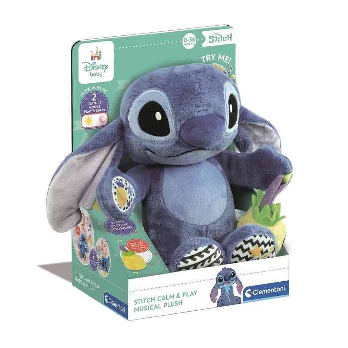 🌴 Peluche Interactive Disney Lilo & Stitch – Clementoni