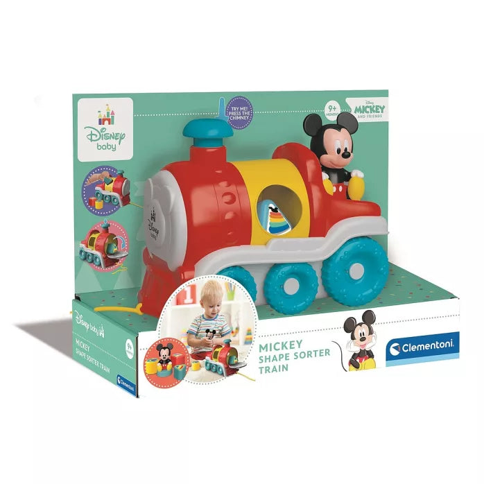 🚂 Disney Mickey – Train de Tri de Formes Clementoni