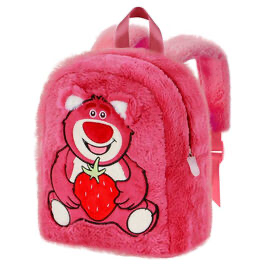 Sac à dos en peluche Lotso Fraise – Toy Story Disney Pixar